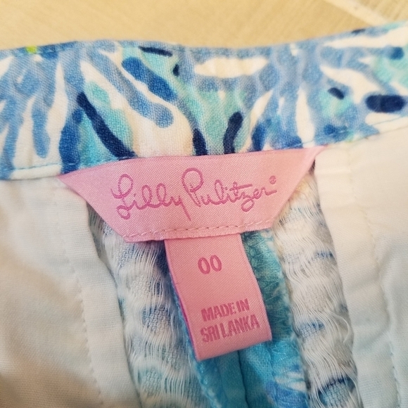 {00} LP Adie Breakwater Daisy Dance Blue Shorts - Picture 9 of 12